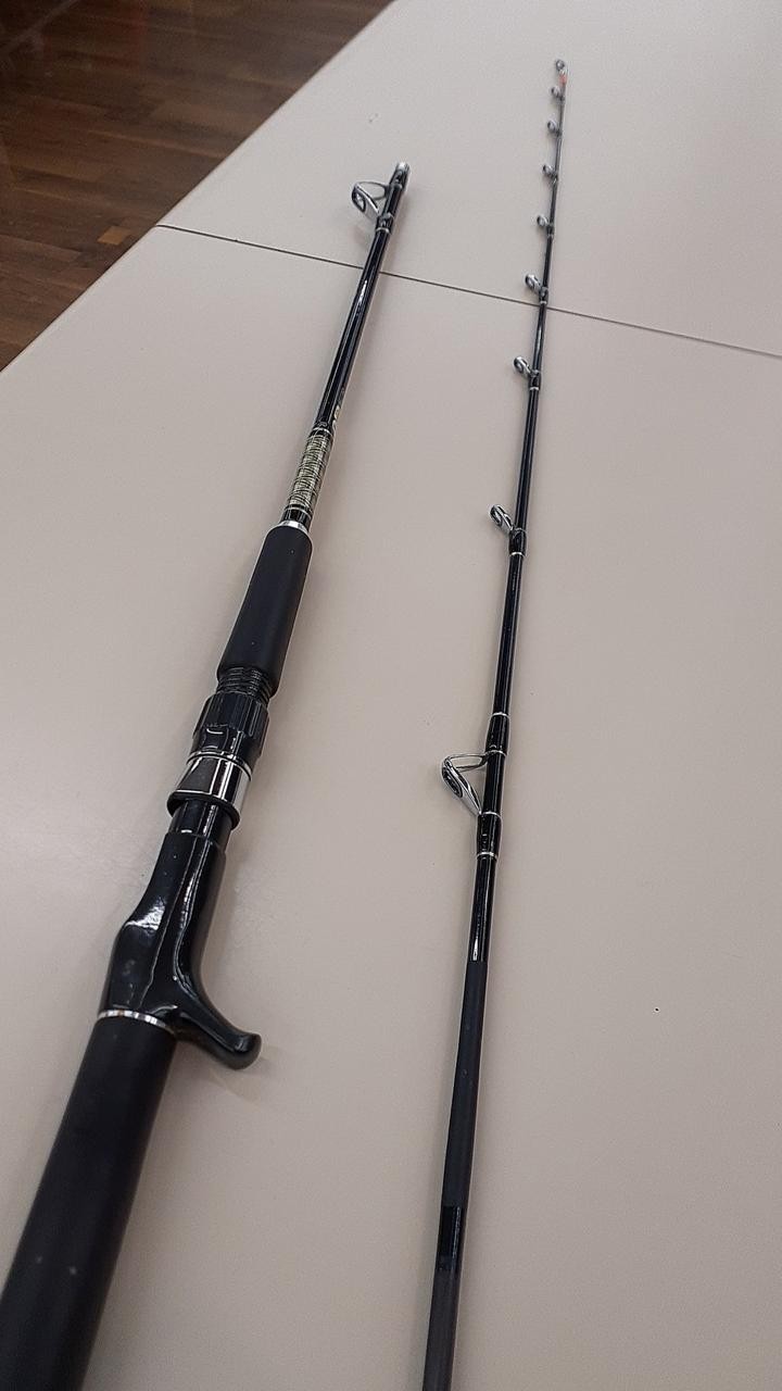Ryobi Crystal Top Adventure 180cm Boat Fishing Rod, 2-Piece, Used