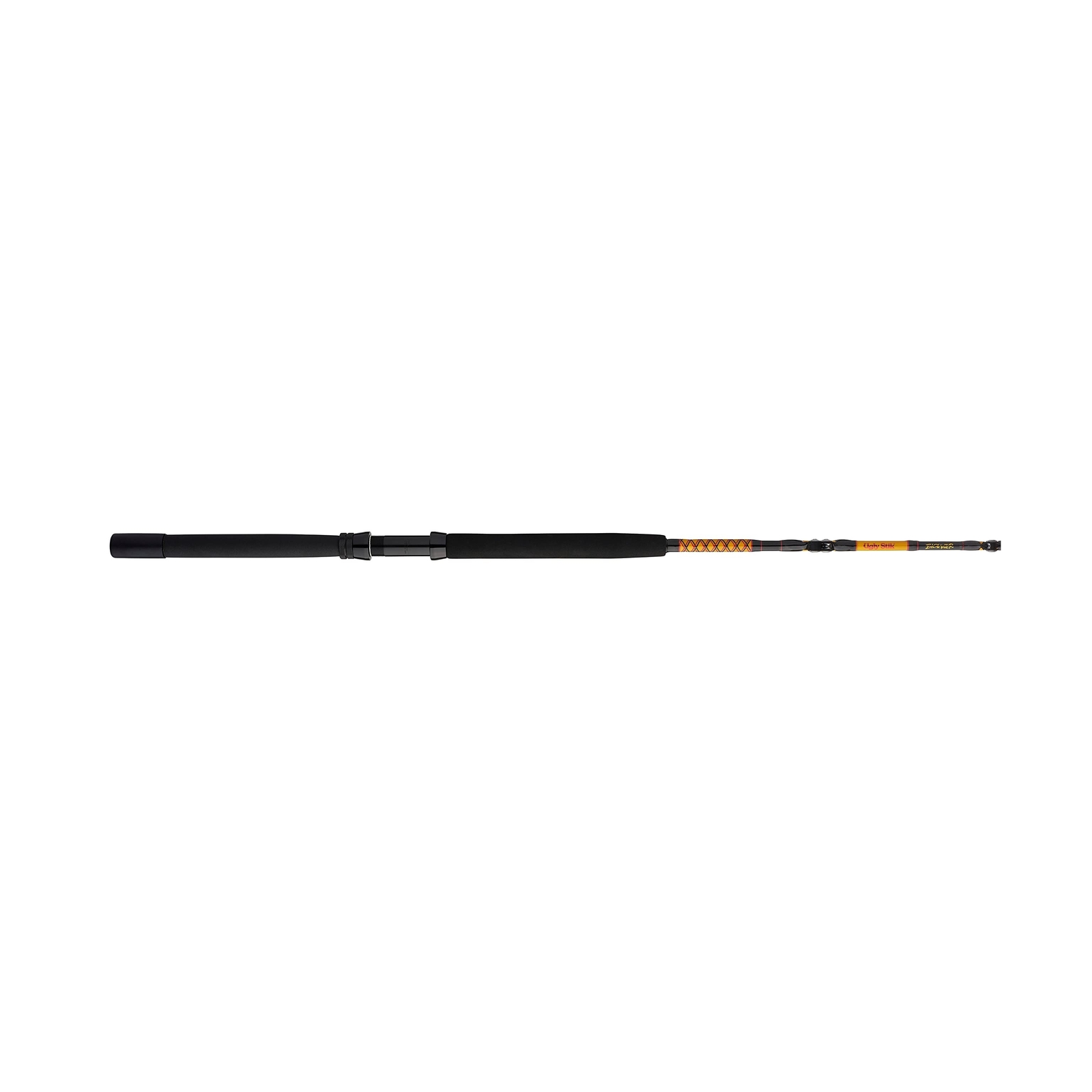 Ugly Stik Bigwater Stand Up Conventional Fishing Rod, Black/Red/Yellow, 6′ – …