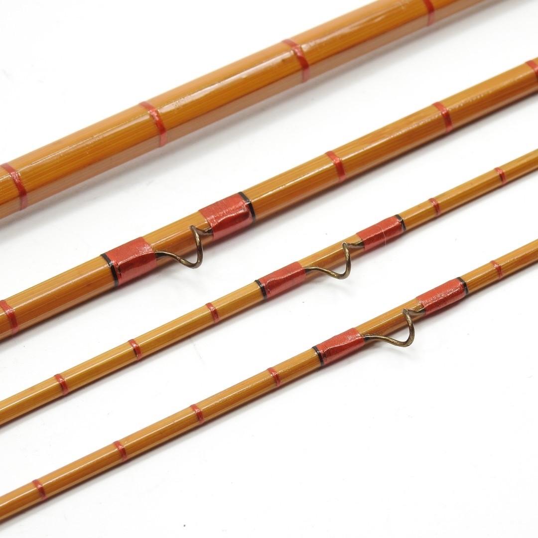 F.E. Thomas Special “Wet Fly” Bamboo Fly Fishing Rod. 9’ 6”. W/ Tube & Sock.