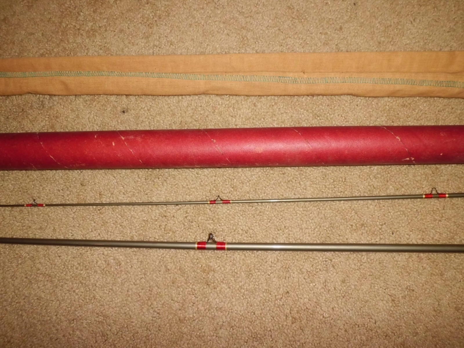 Vintage GEP ACTIONIZED Metal Fly 8’6″ Rod made in USA- MINT