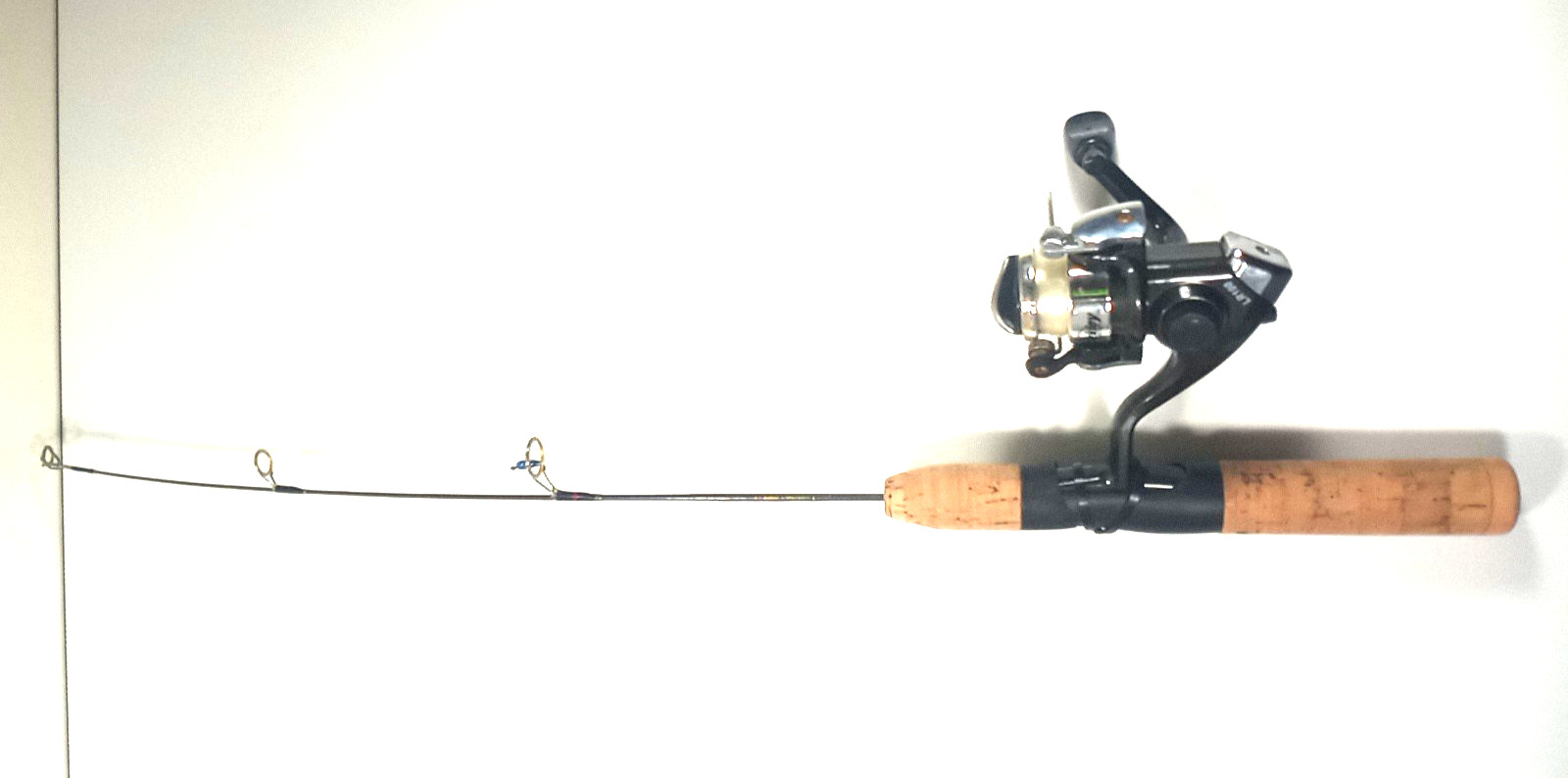 RARE Vtg Berkley LIGHTNING ROD 24″ Ice Fishing Rod LRIS24SUL Reel LR100 Combo