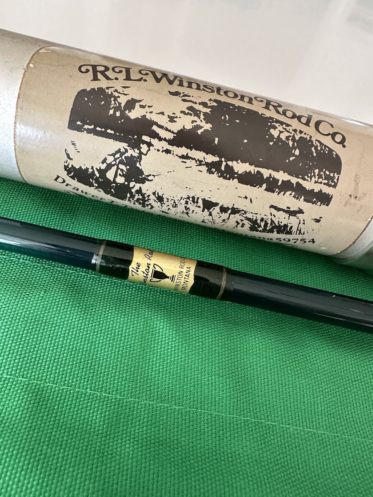 **BEAUTIFUL** RL WINSTON 8wt 9’ft~3pc FlyRod! LOW SERIAL # 7785￼￼🔥