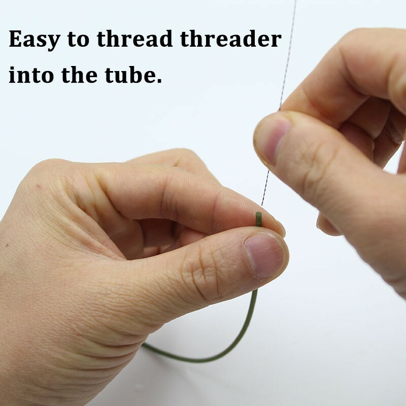 Diamond eye pole elastic threader match coarse pole fishing tackle x2 UK SELLER