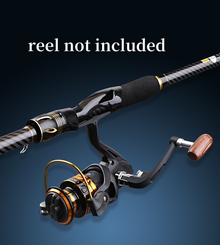 1.8m-3.6m Telescopic Fishing Rod Spinning Casting Rod Carbon Fiber Pole Portable