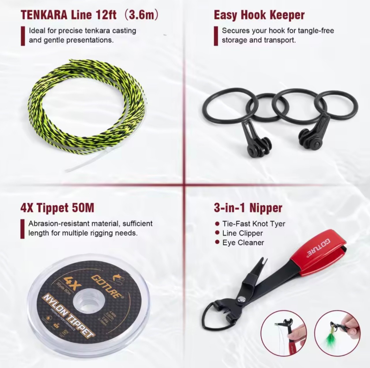 Full Fly Dapping Tenkara Fishing Rod Kit Outfit Freshwater River Lake Pond