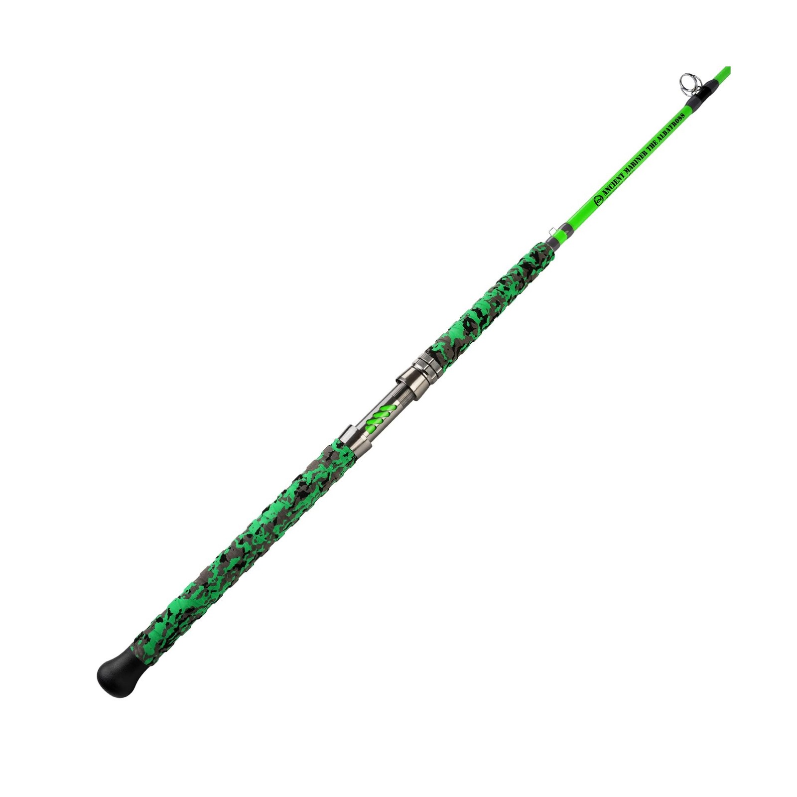ANCIENT MARINER Catfish Fishing Rods, 7’6″ One-Piece Glow with Black Light An…