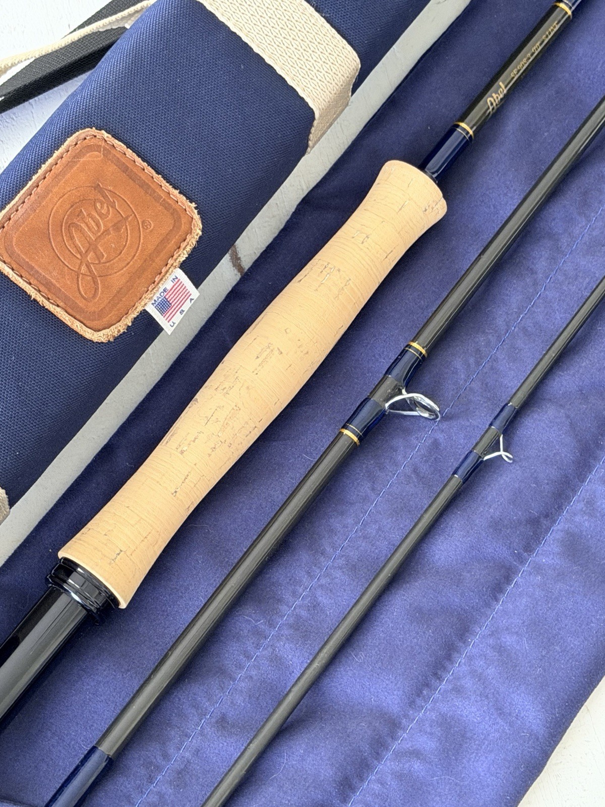 **BEAUTIFUL**🔥ABEL SF. 8wt 9’ft~3pc fly rod!!! 🔥~LEGENDARY~🔥