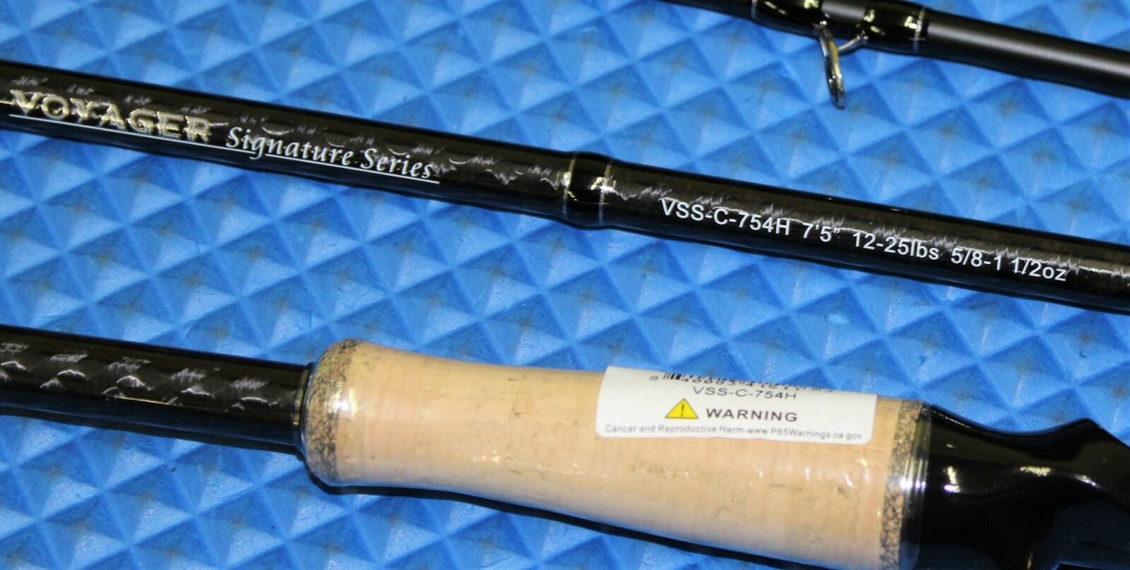Okuma Voyager Signature Freshwater Rod 7′ 5″ Heavy 4-Pc W/Soft Case VSS-C-754H