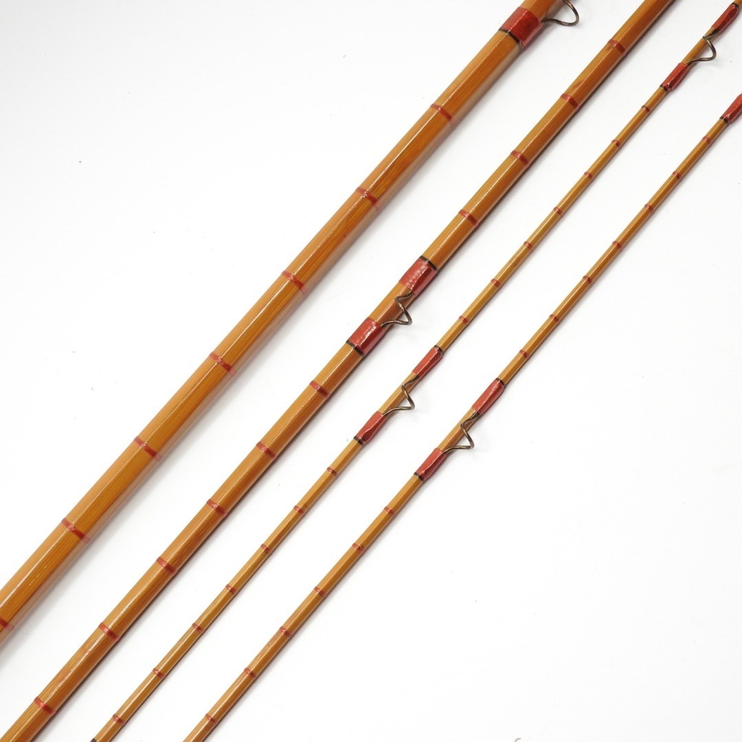 F.E. Thomas Special “Wet Fly” Bamboo Fly Fishing Rod. 9’ 6”. W/ Tube & Sock.
