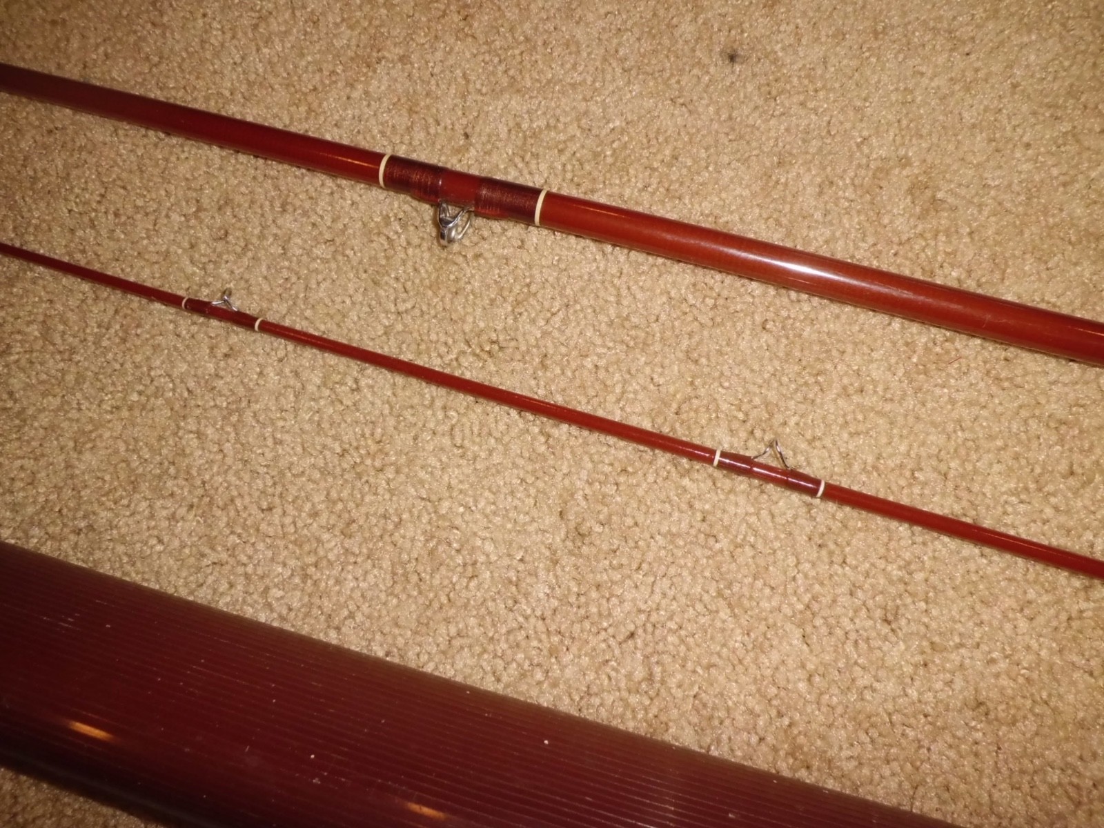 Vintage FENWICK Feralite FF80 Fly 8′ Rod made in USA- 7-8 fly line #F47527