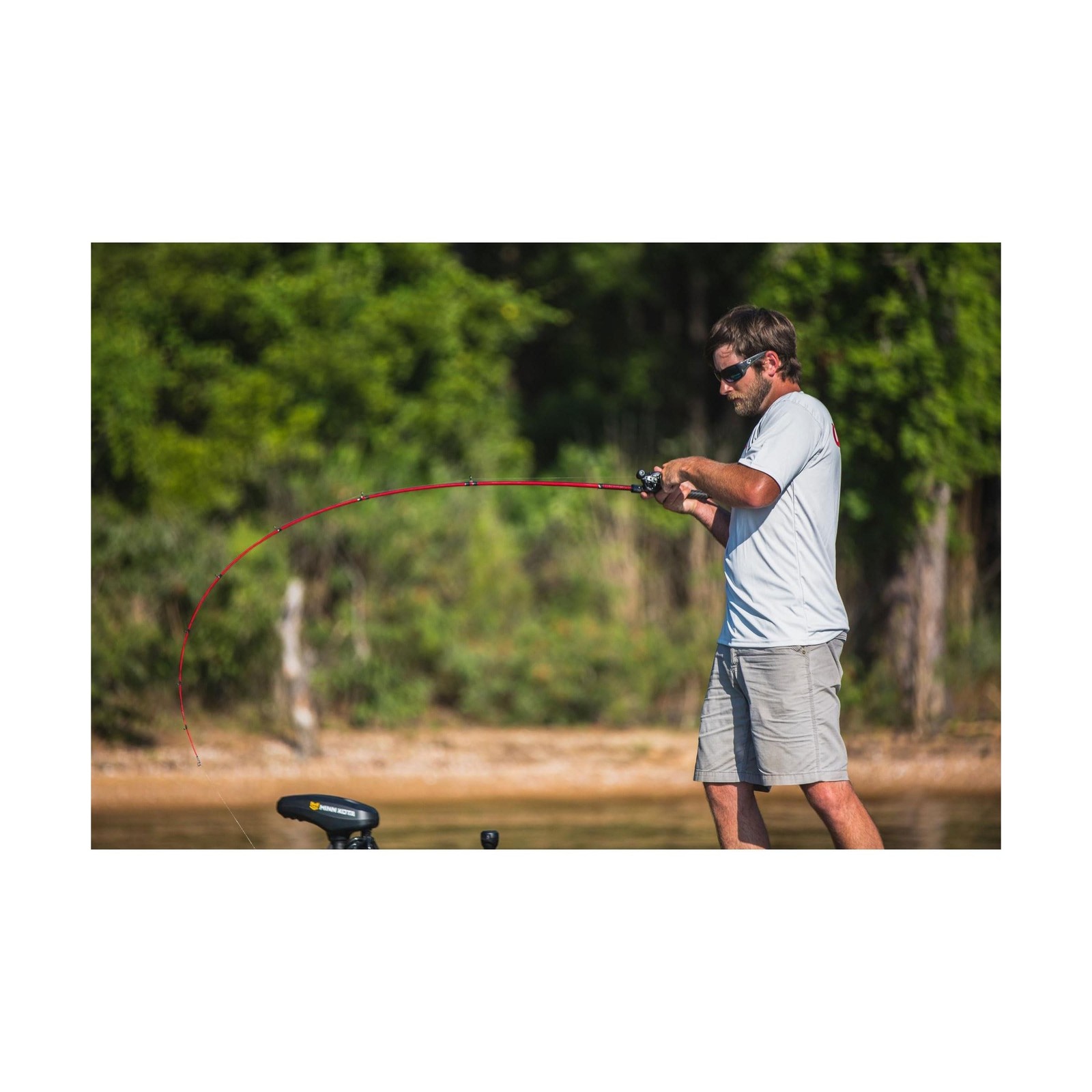 Ugly Stik Carbon Low Profile Baitcast Reel and Fishing Rod Combo