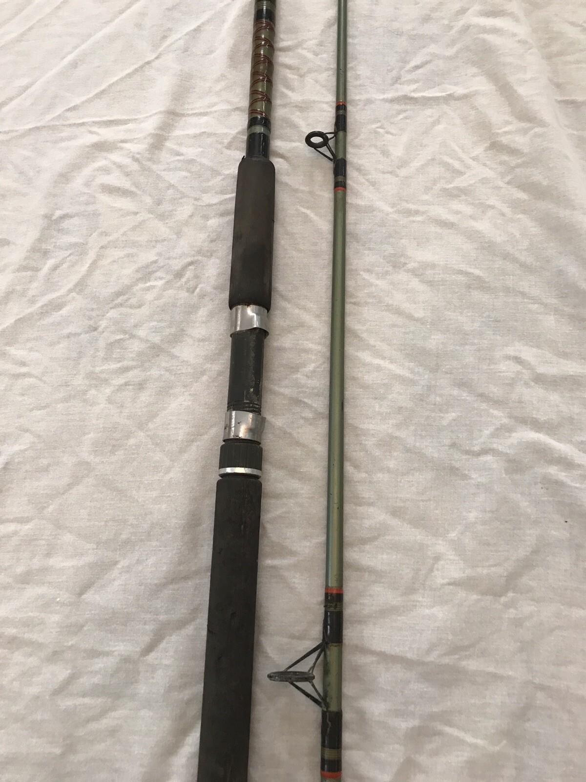 Vintage Maxtec Caster 10′ Large Casting Rod Good
