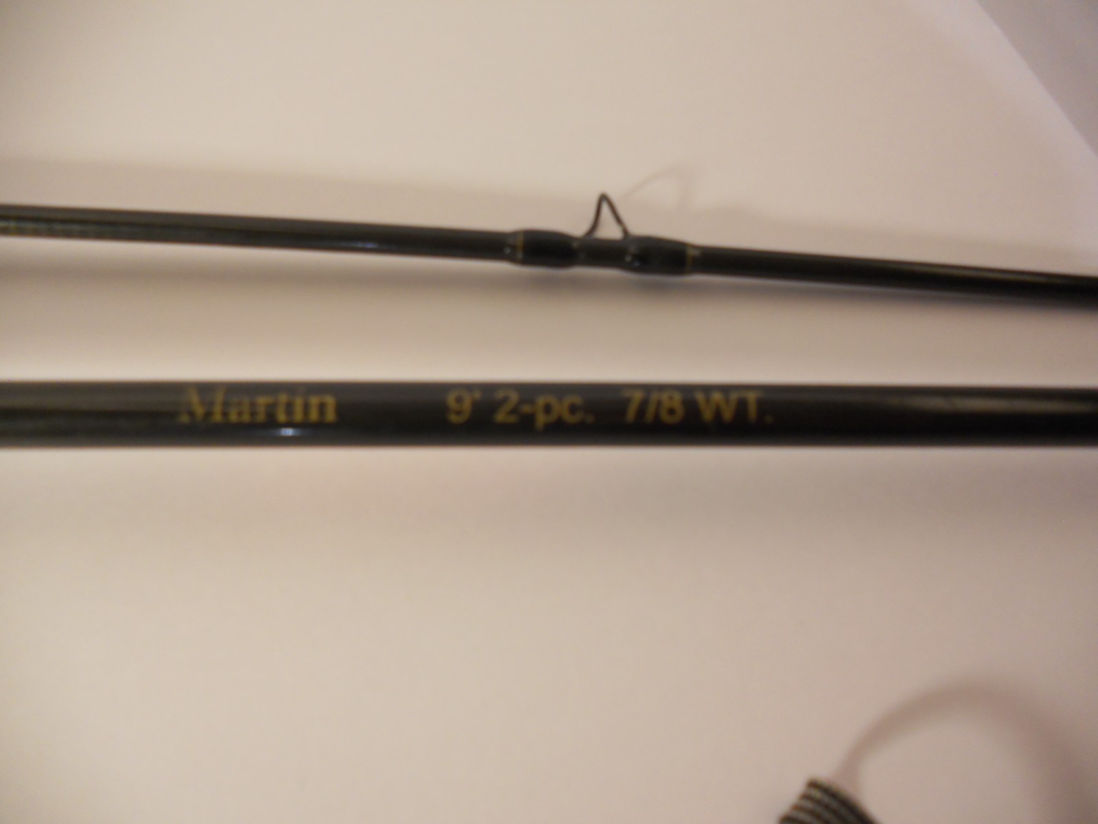 Vintage Martin Fly Rod 2 piece 9 foot 7/8 cork