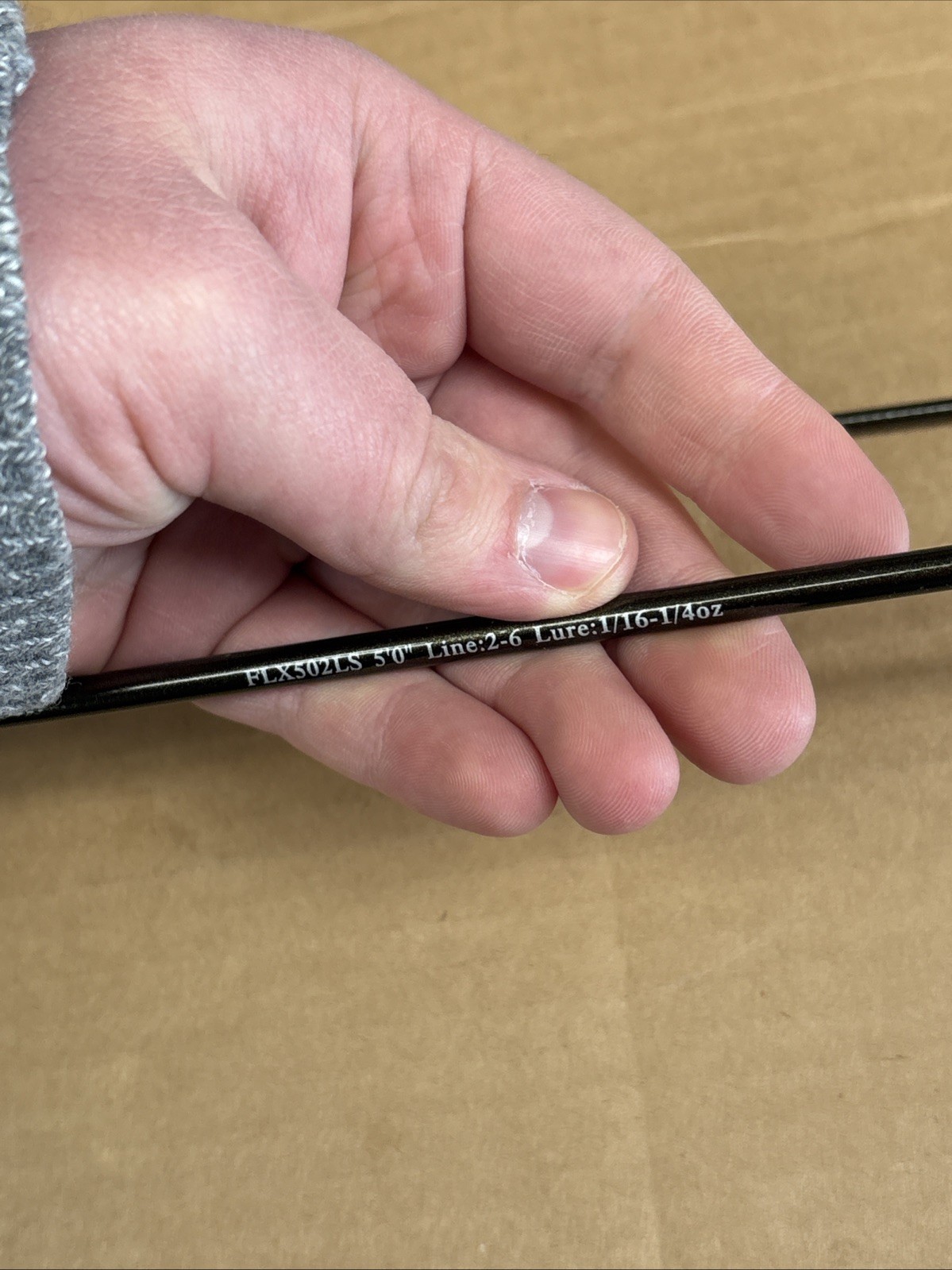 Eagle Claw Featherlight X-Stream FLX502LS 5’0” Fishing Rod 2 Piece