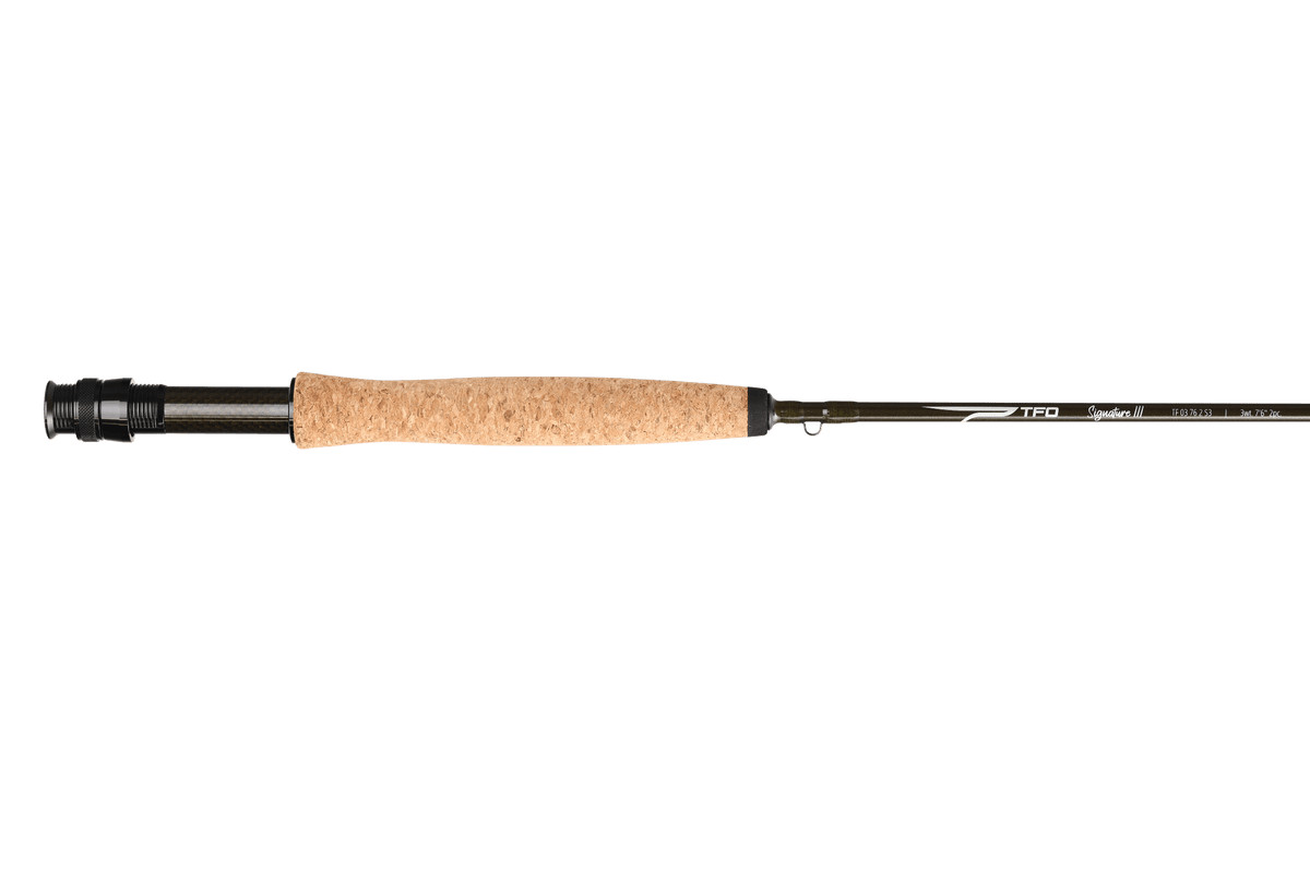 new TFO Signature 3: 8’6″ 5wt 2-Piece Fly Rod (TF 05 86 2 S3)