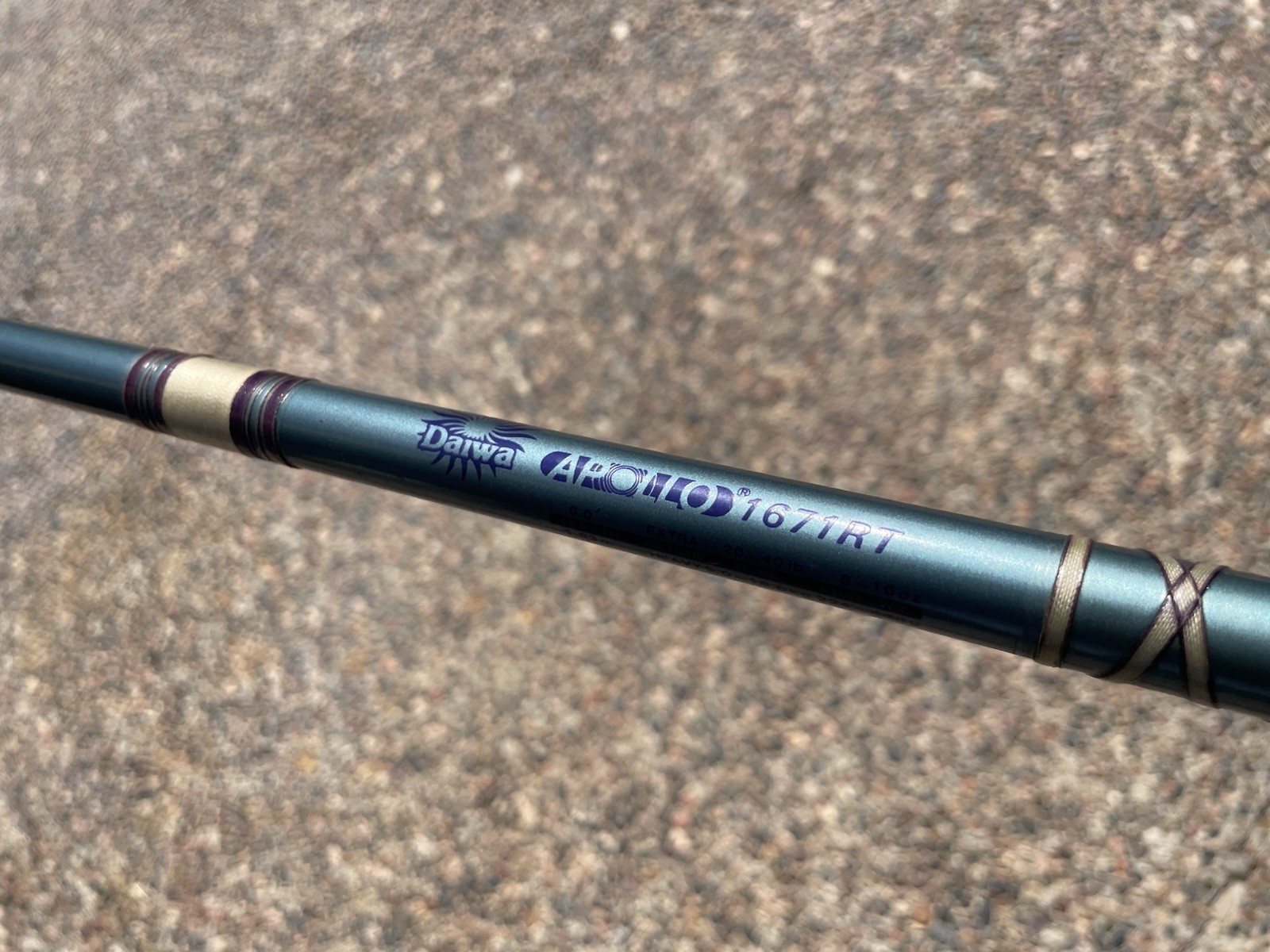 BIG GAME DAIWA APOLLO 1671RT FISHING POLE 6′ 20-40lb LINE