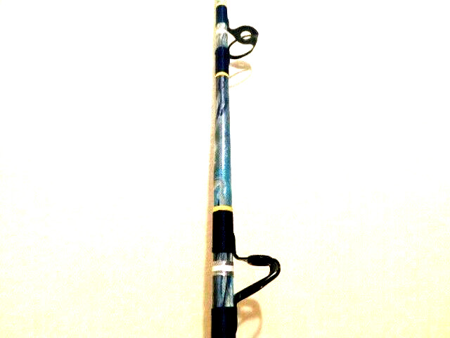 CUSTOM CONVENTIONAL ROD 7′ YELLOWFIN TUNA MARBLE 20-40 LB TURBO’S NEW