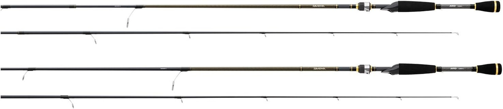 AIRX702MHFB Aird-X 10-20 Lb Test Rod, Black, One Size