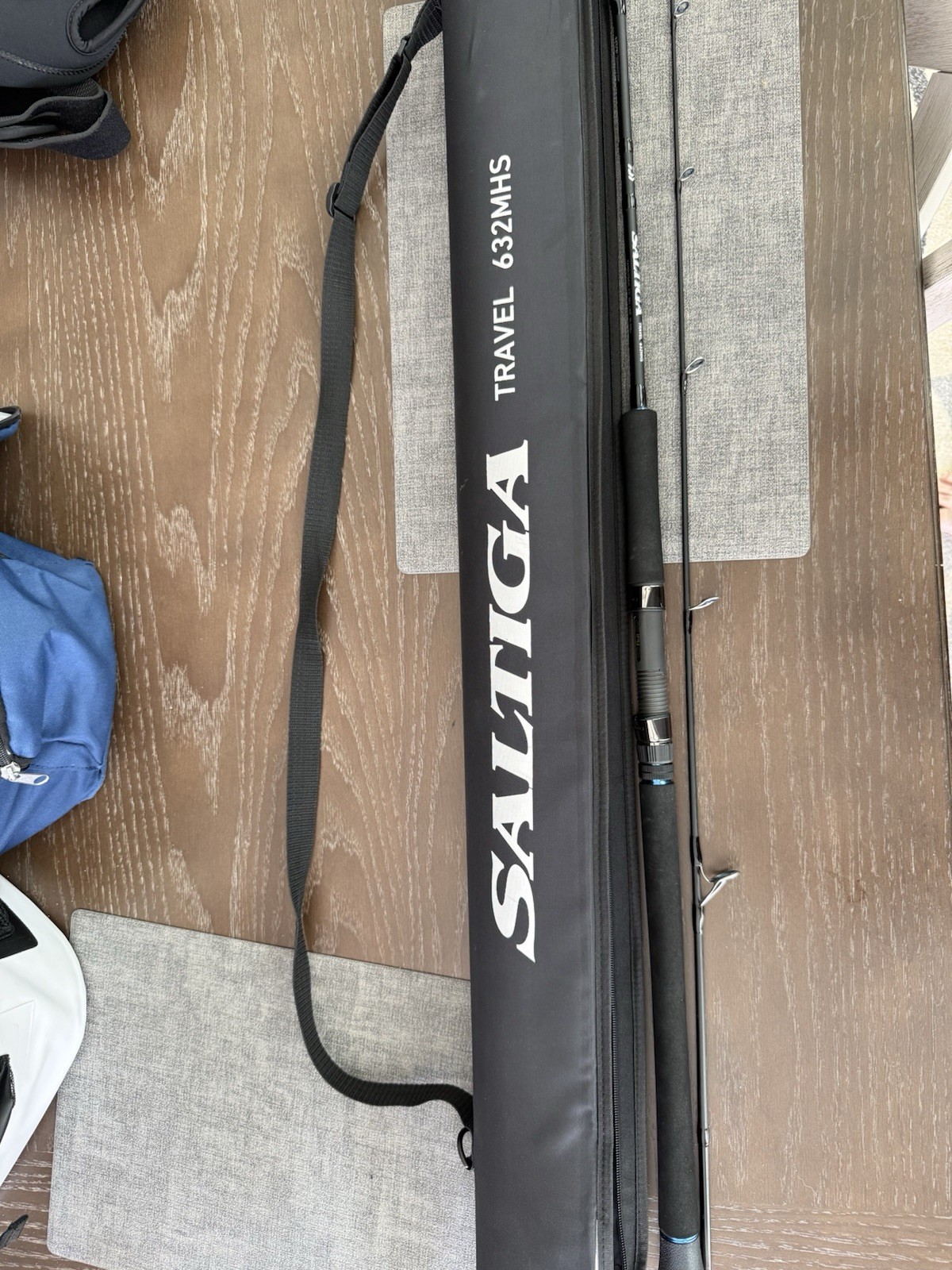Daiwa Saltiga Saltwater 632MHS Travel 2 Piece 6’ 3” Spinning Fishing Rod