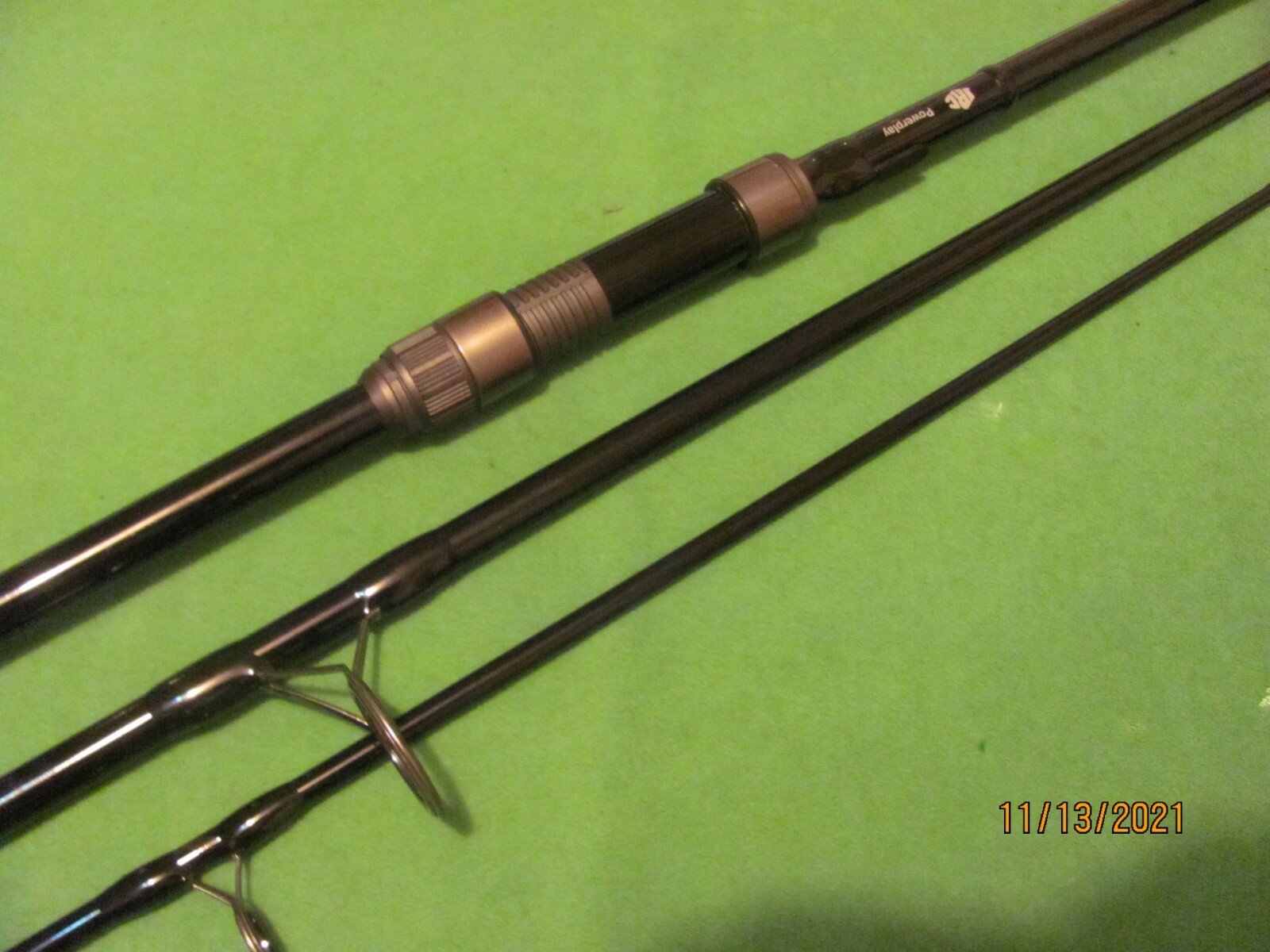 1) IRC POWERPLAY 12′ 0″ 3 PIECE SPINNING ROD.