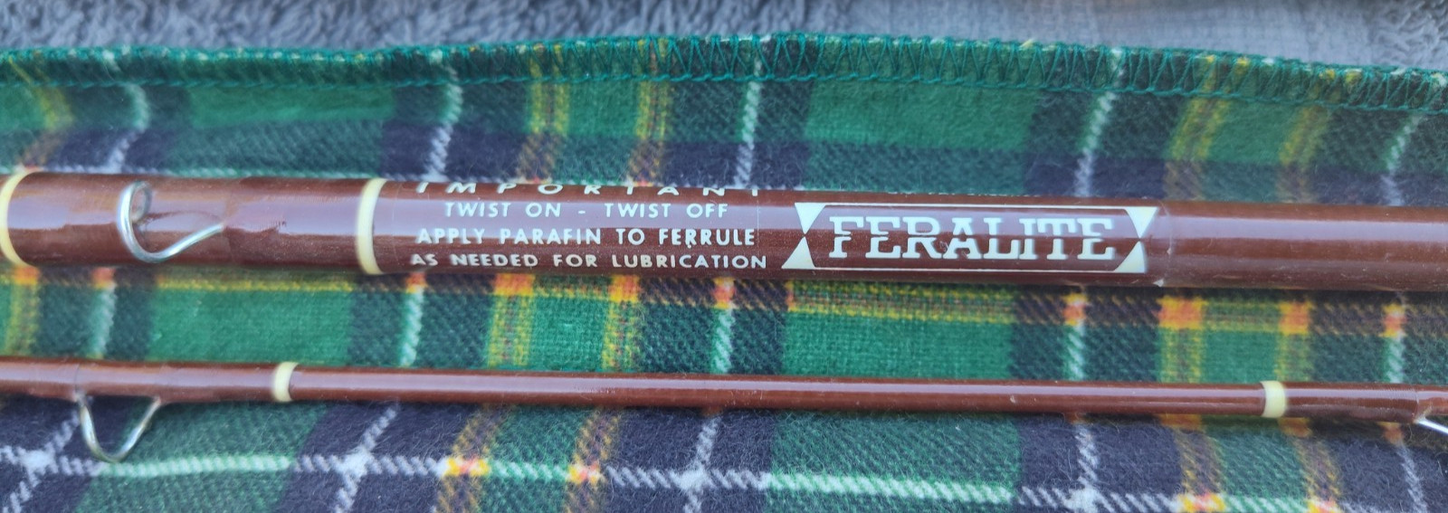 Vintage FENWICK Feralite FF80 Fly Rod 8′ # G148042