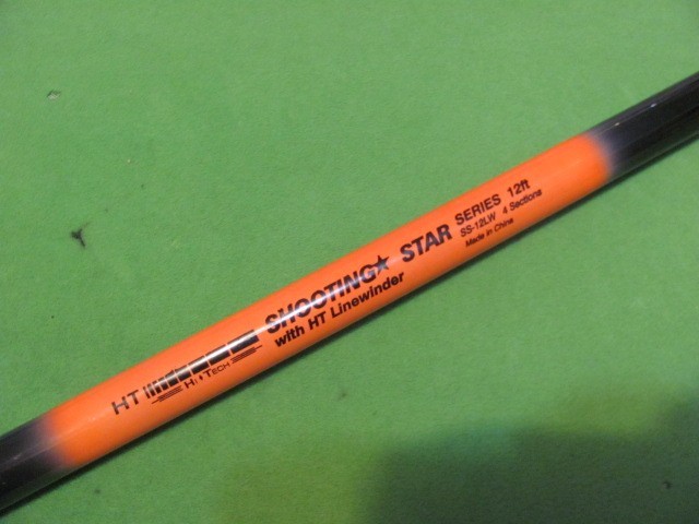 SHOOTING STAR w/HT LINEWINDER SERIES #SS-12LW 12′ 0″ 4 Sections Telescopic Rod