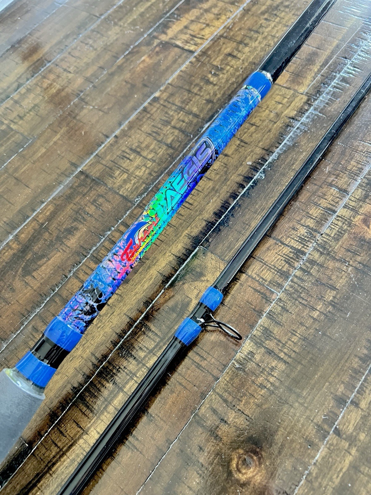 TSUNAMI Aegis Surfing Spinning Fishing Rods – 2-pc Medium Heavy MONO Line