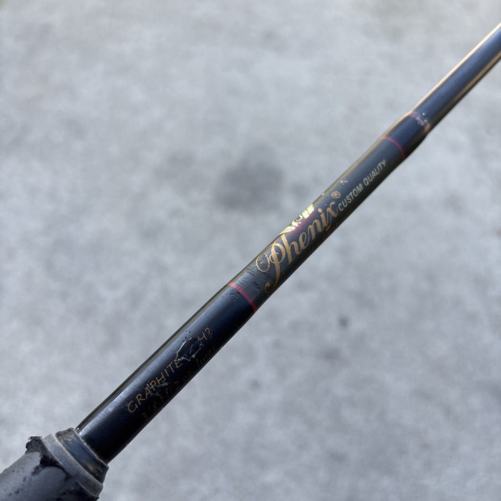 Phenix Custom Quality Graphite Inshore Casting Rod 3/8-1-1/2oz 8-20lb FOR PARTS!