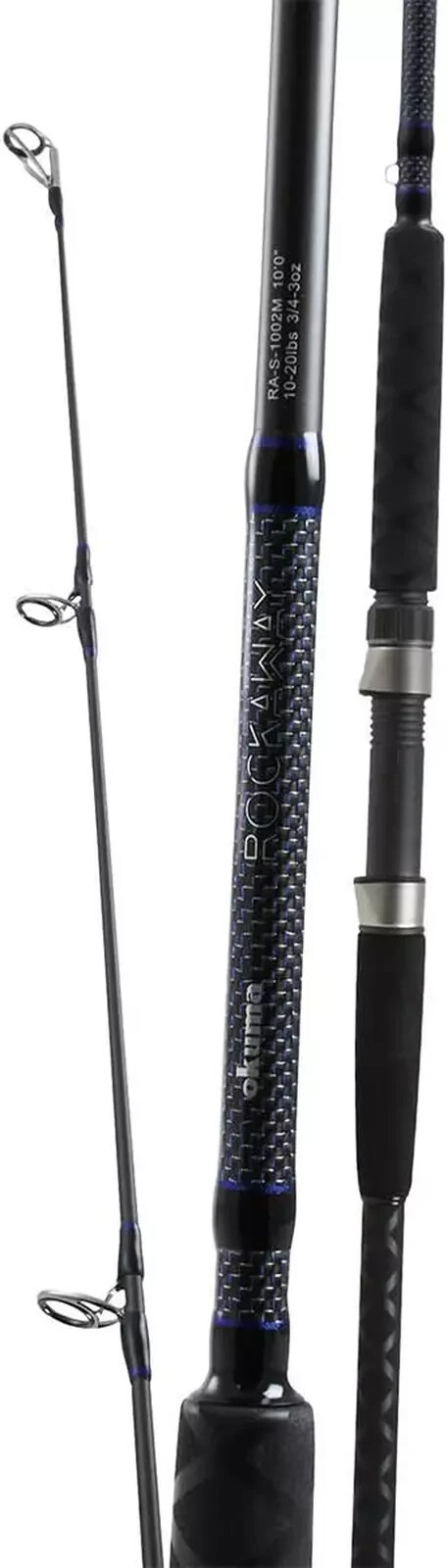 2PC Saltwater Surf Rod Lightweight Carbon Fishing Pole Spinning 8 9 10 11 12 FT