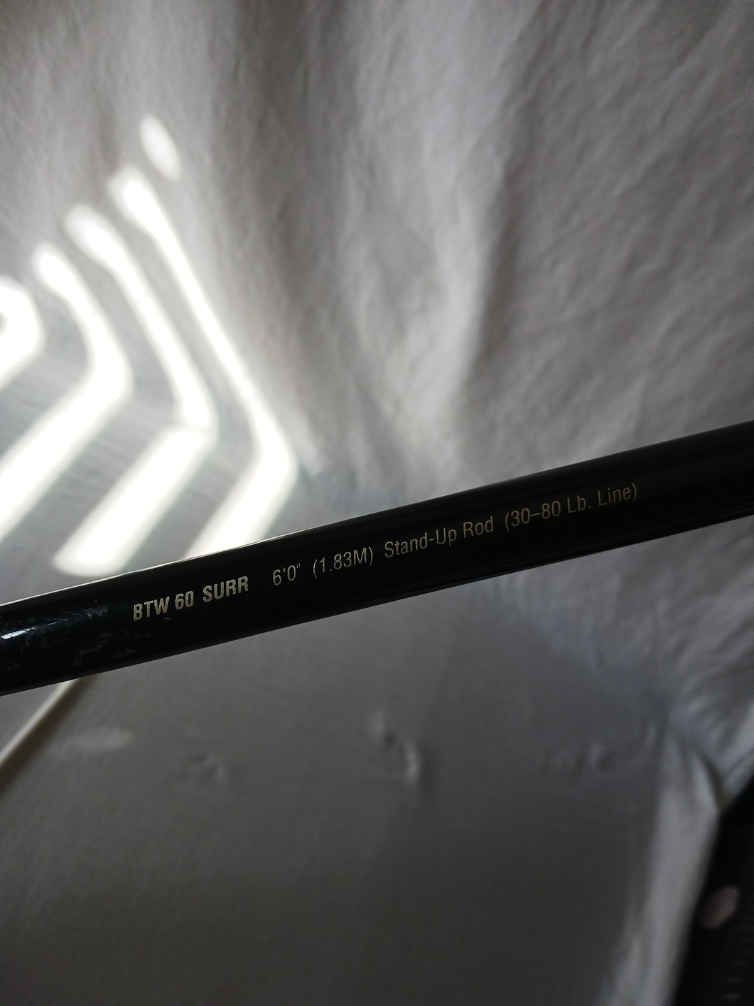 Shakespeare Tidewater Fishing Rod BTW60 SUR 6′ 30-80 lb + Penn Longbeach 67 Reel