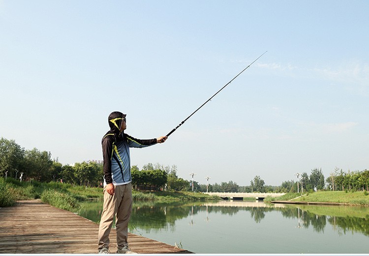 Telescopic Fishing Rod Carbon Fiber Durable High Sensitive Rods Fast Action Pole