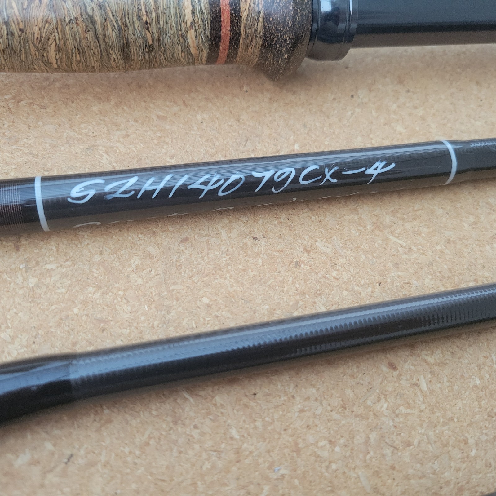 R.B. Meiser Highlander S2H14079CX-6 / 14′ 8wt 6pc EVE Travel Spey Fly Rod w Tube