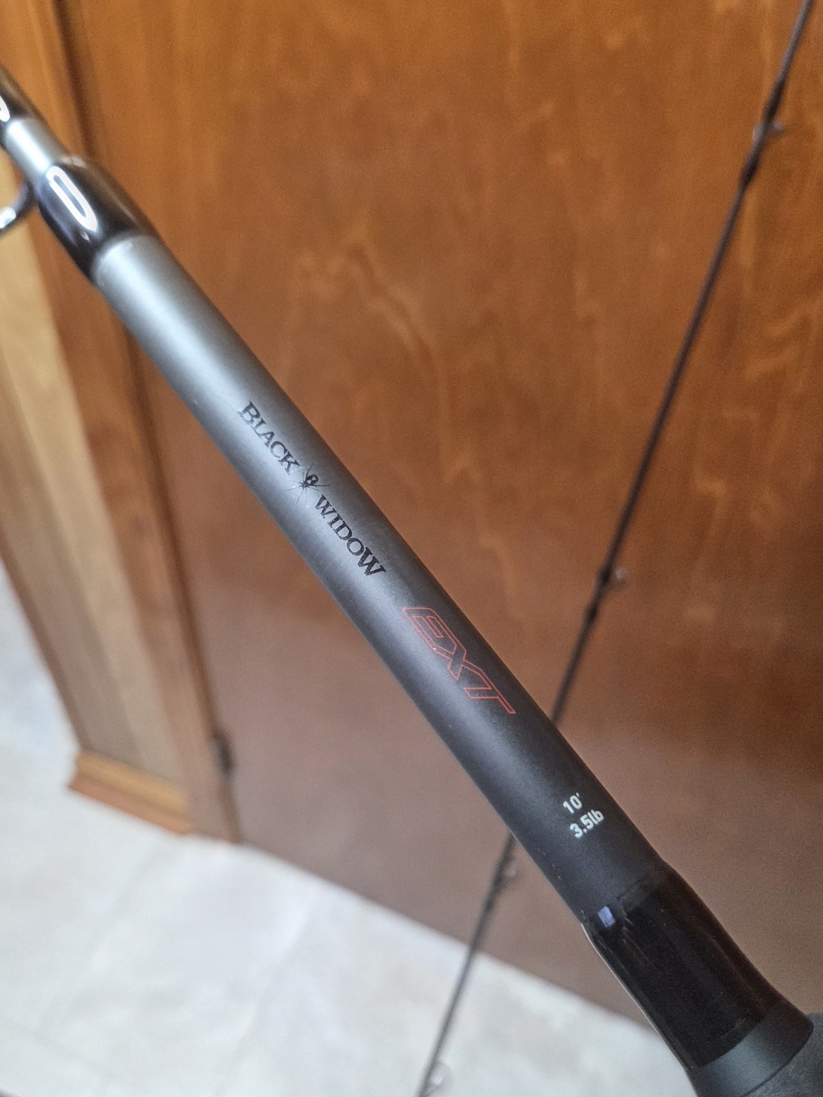 Daiwa Black Widow EXT Carp Fishing Rod 10 ft 3.50 Test Curve Telescoping 2 Piece