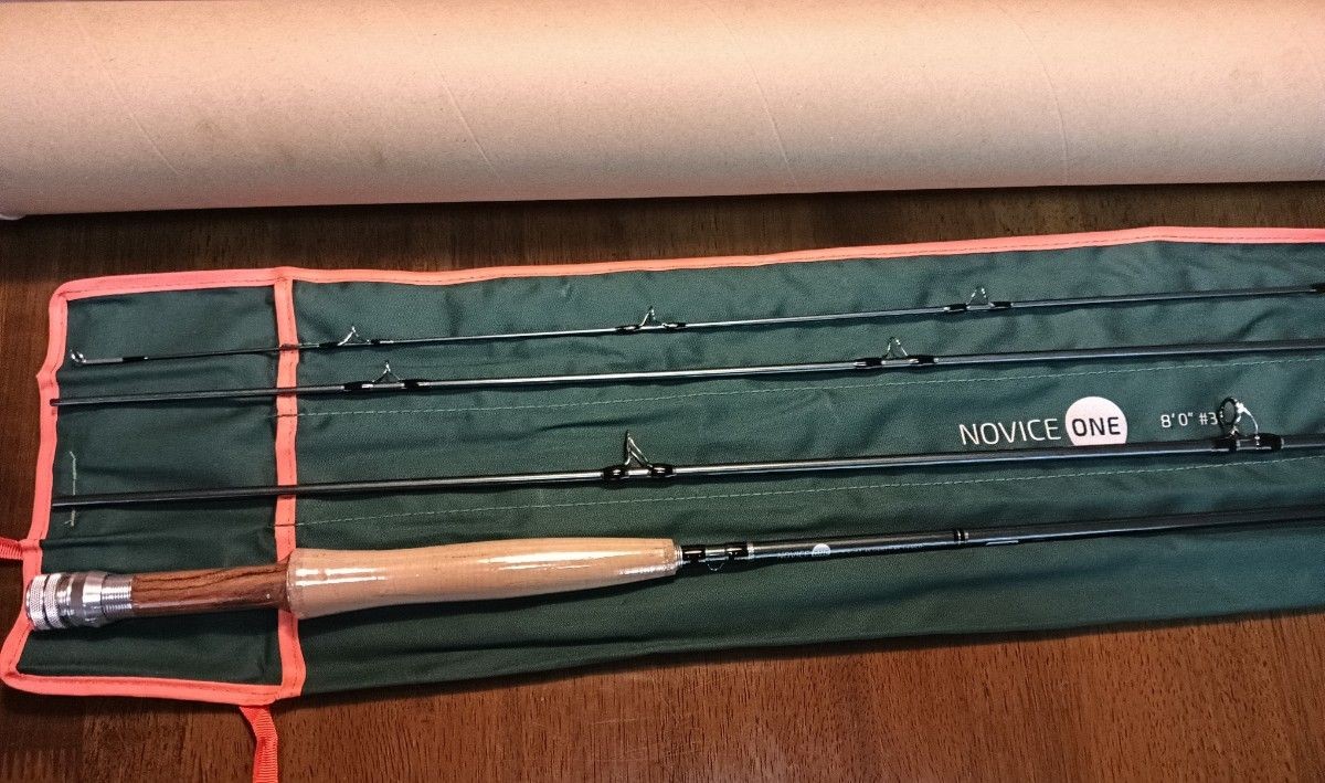 TIEMCO EUFLEX NOBIS ONE 803-4 Fly Fishing Rod 8ft 3 Line 4-Piece
