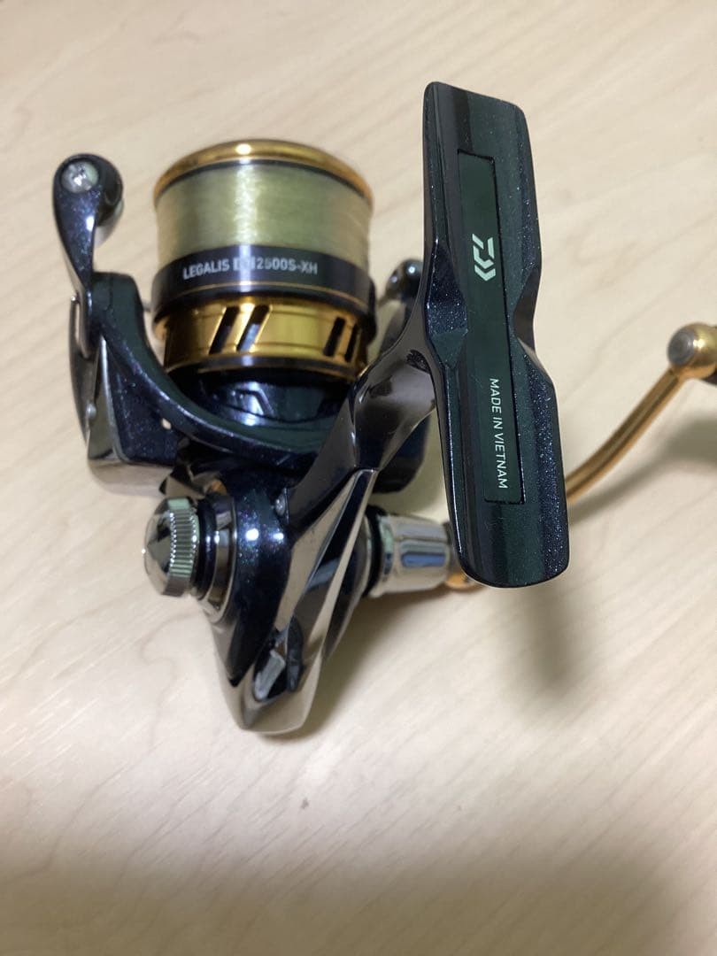 Megabass F2-64XS Retired Bass Rod + Daiwa Regalis LT2500S-XH Reel, Cork Grip, 6′