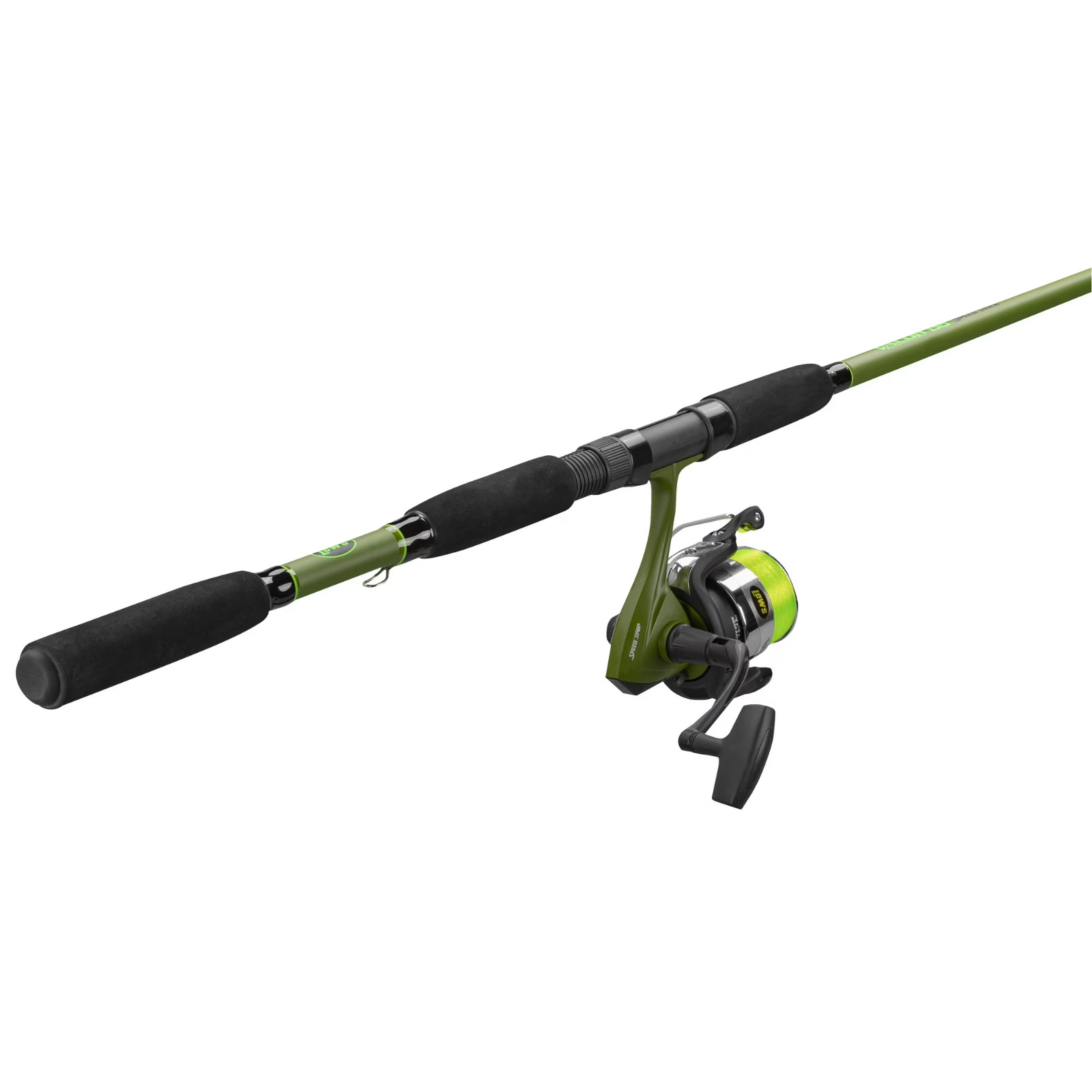 Lew’s Valor 7′ Medium Heavy Action Big Game Spinning Rod and Reel Fishing Combo
