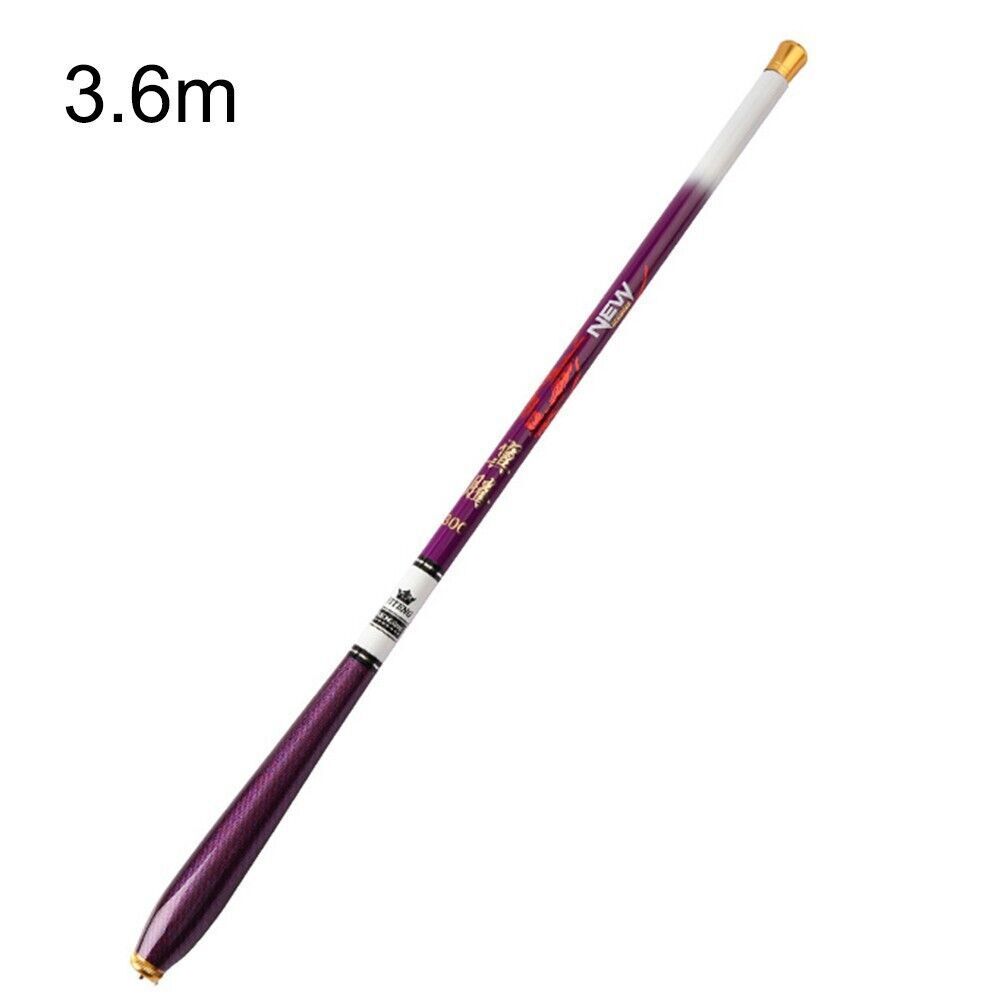 Hobbuy Telescopic Carbon Fiber Stream Rod Durable and Portable Fishing Hand Rod