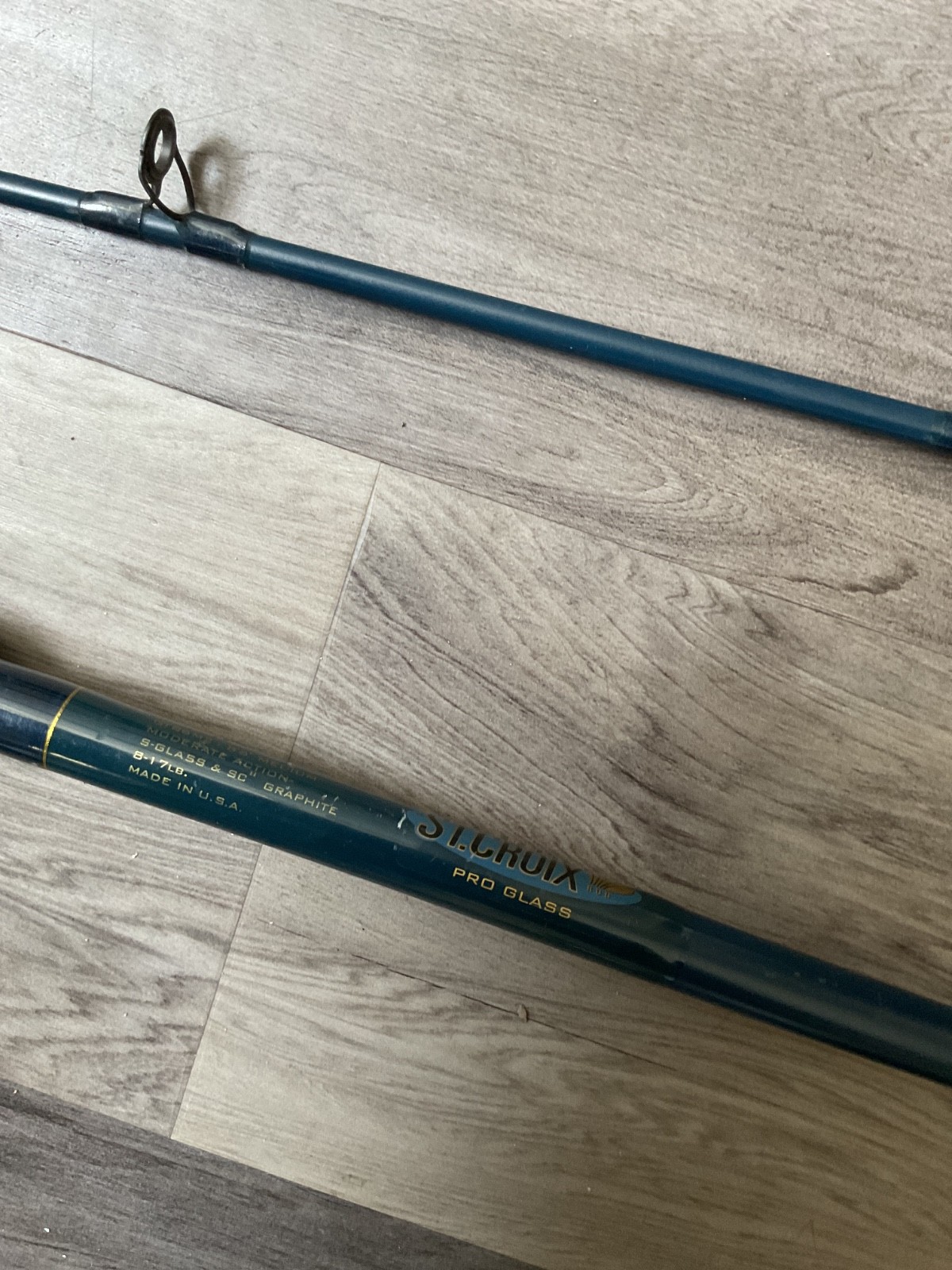 St. Croix Pro Glass Fishing Rod 8’6” Medium Casting / Trolling Rod