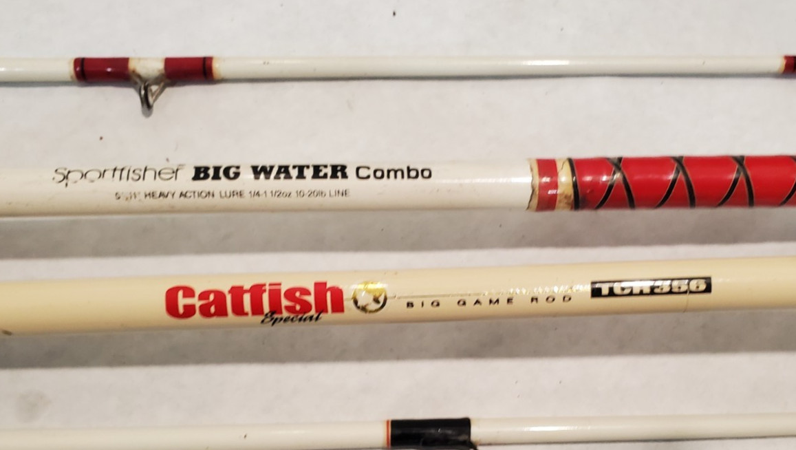 BIGWATER casting rod & 7′ Spinning rod – Big Game – Catfish – Sportfisher 2 pc.