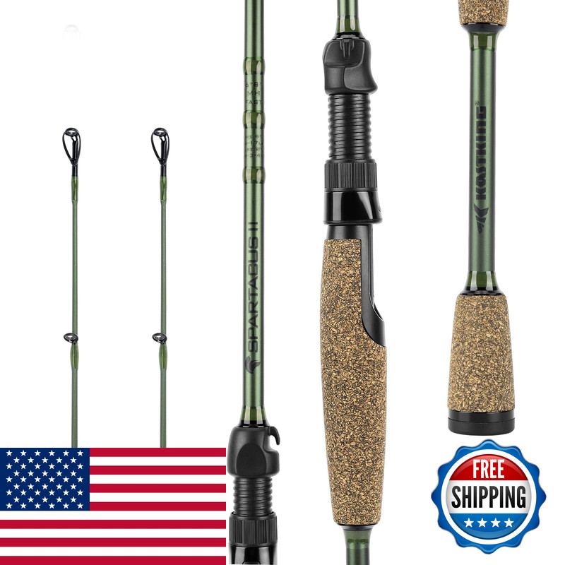 Kastking Spartacus Ii Fishing Rods – Im6 Graphite Blanks Casting Spinning Rods