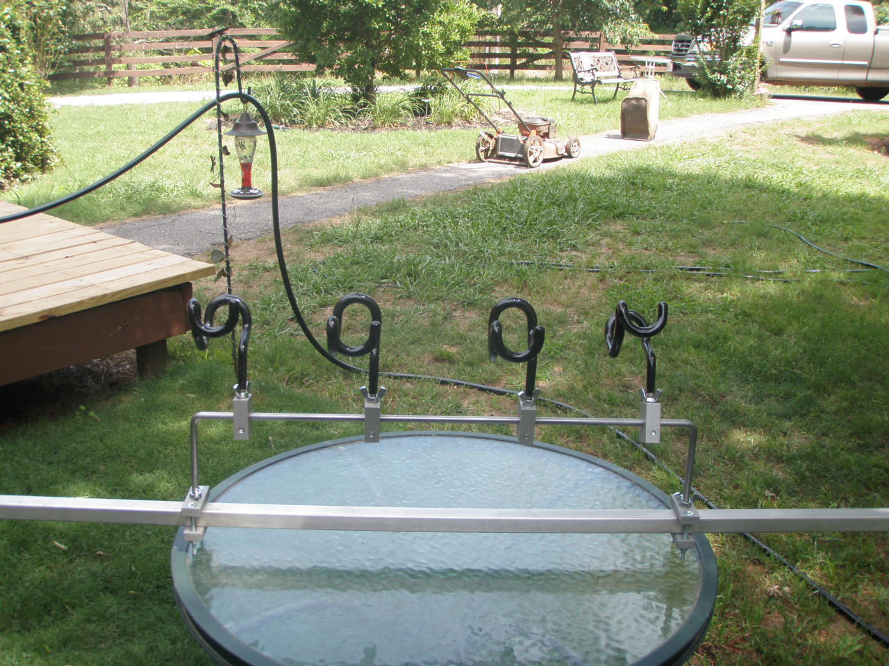 Fishing Rod Holders for Pontoon Rails Drill No Holes Adjust to any Angle