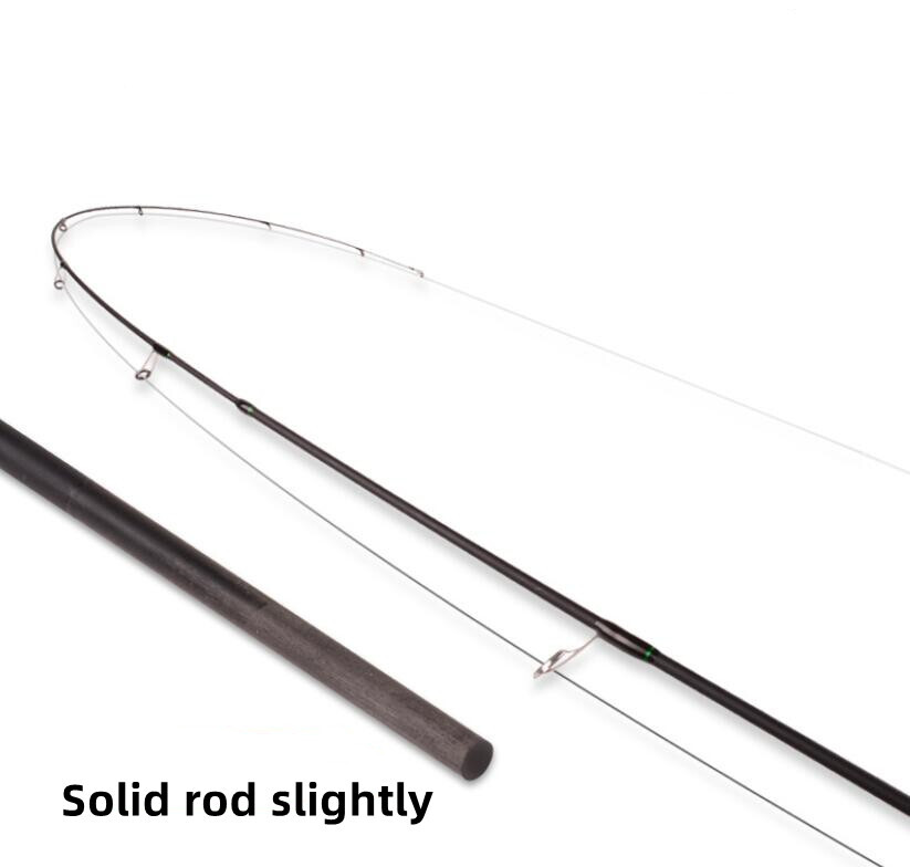 Casting Spinning Ultralight Fishing Rod 1.5M/1.68/1.8m 30T Carbon 2 Section Pole