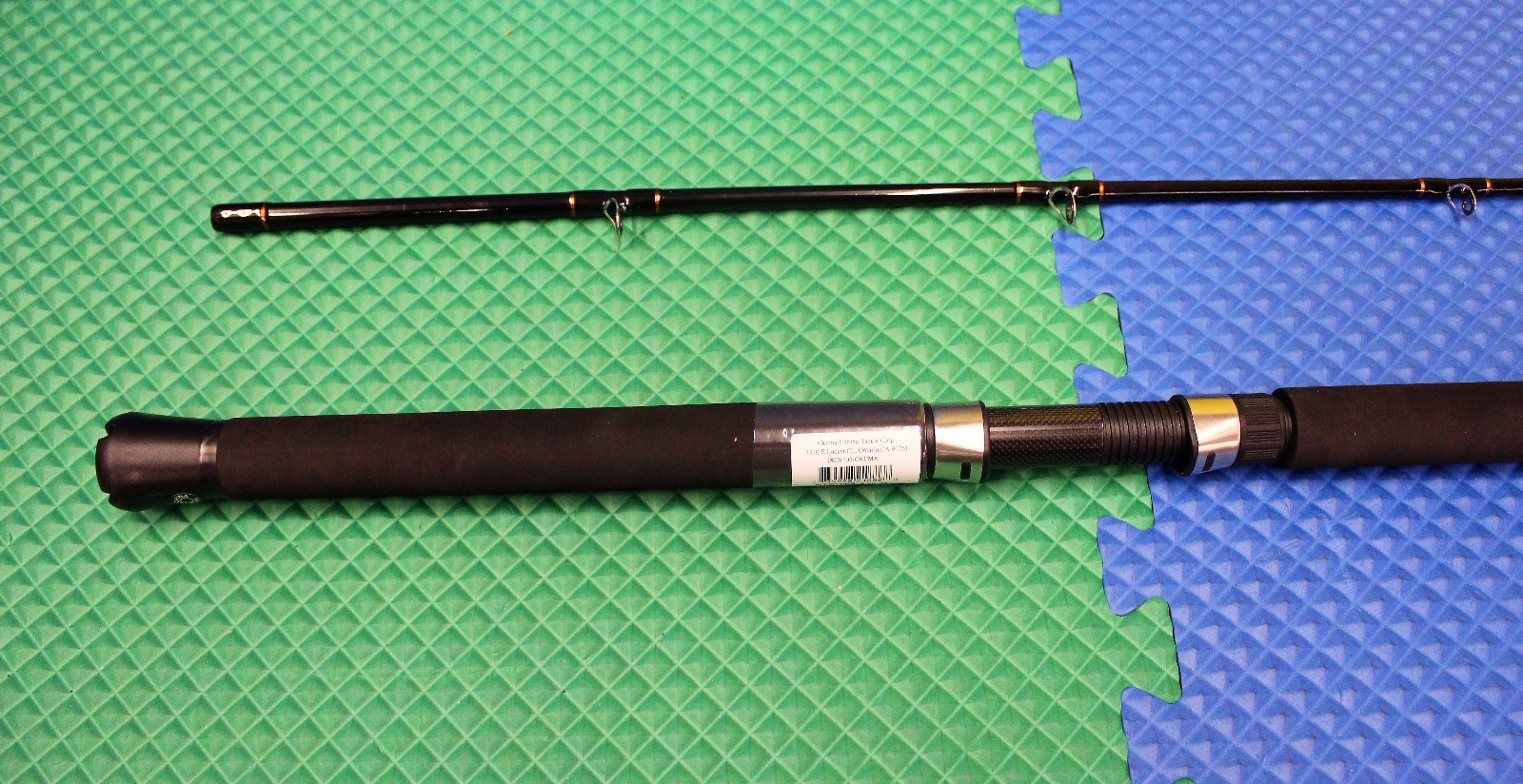 Okuma Big Lake Tournament Series Down Rigger Rod 8′ 0″ 2-Pc Medium BLT-DR-802M