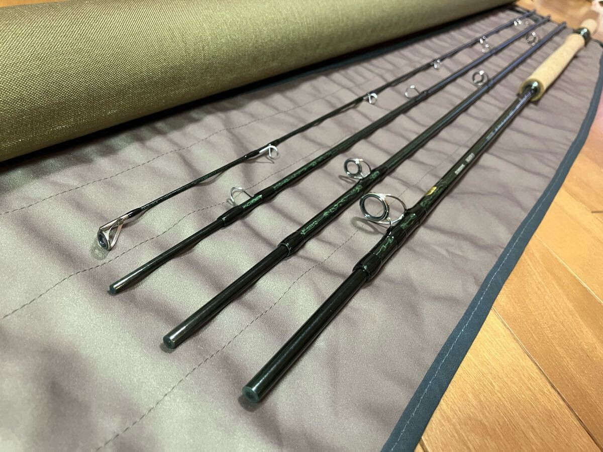 G Loomis Fly Rod Asquith J1266 #6 12ft6inch 4 pieces Fly Fishing