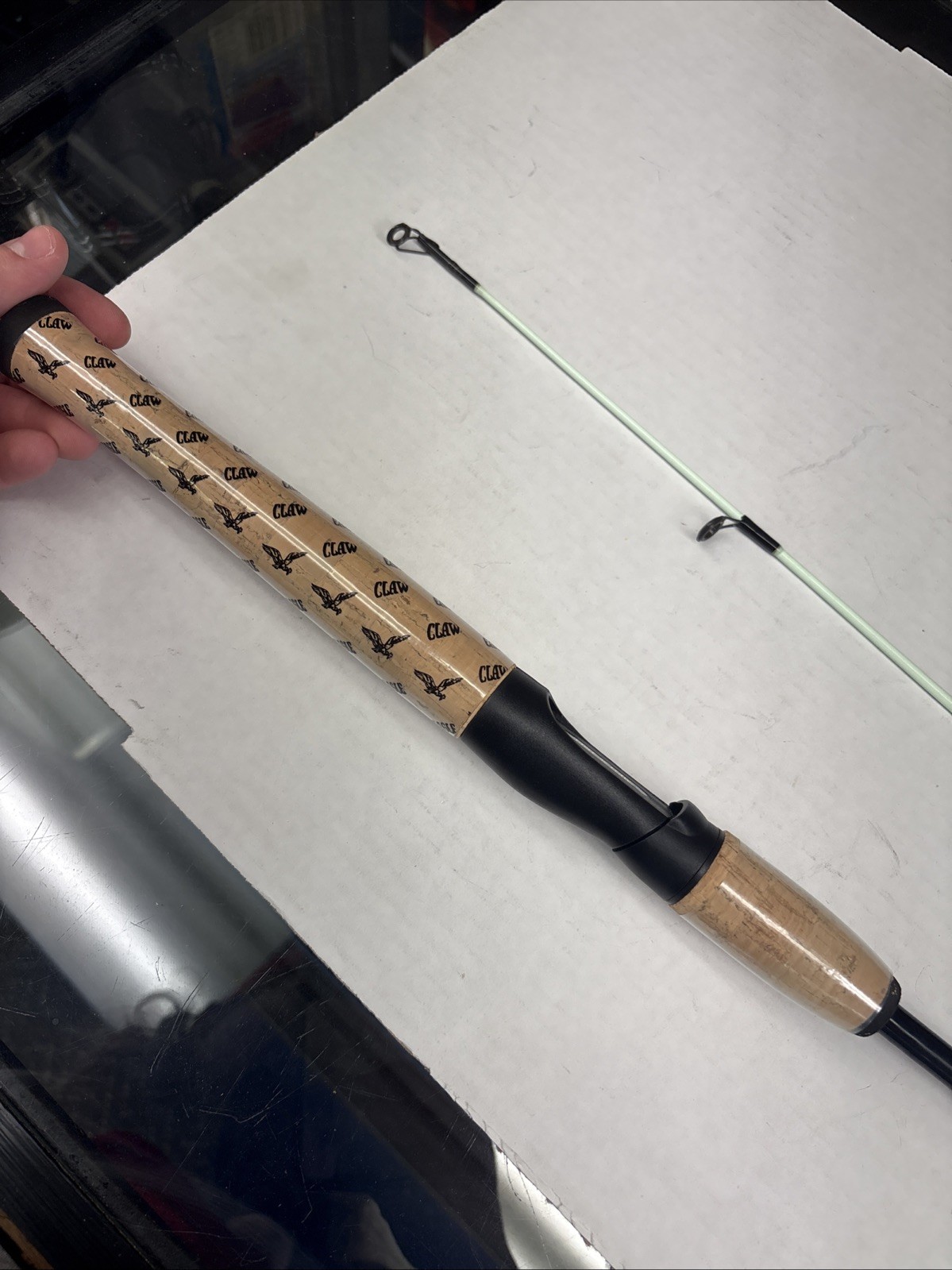 Black Eagle Claw Rod Medium Night Stick BEG 200G 6’6 Glow In The Dark NOS