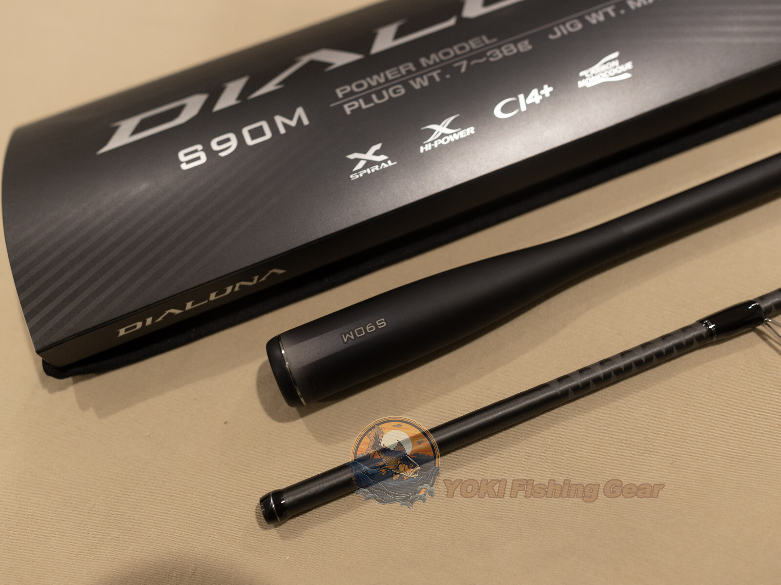 Watch ProductVideo-Shimano 23 DIALUNA S90M Spinning Rod FREE SHIPPING A3