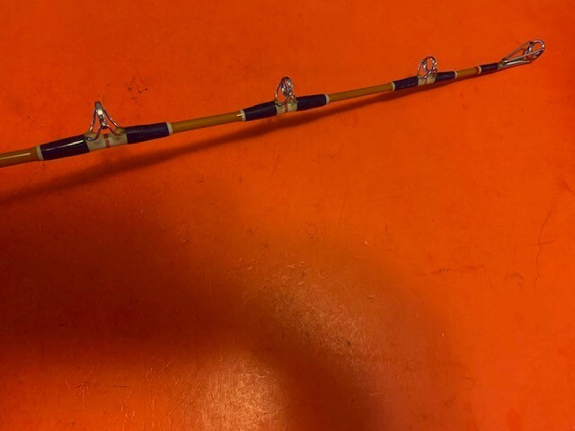 SEEKER AMERICAN SERIES 6 FOOT 20 TO 50 POUND RATED CONVENTIONAL FISHING ROD