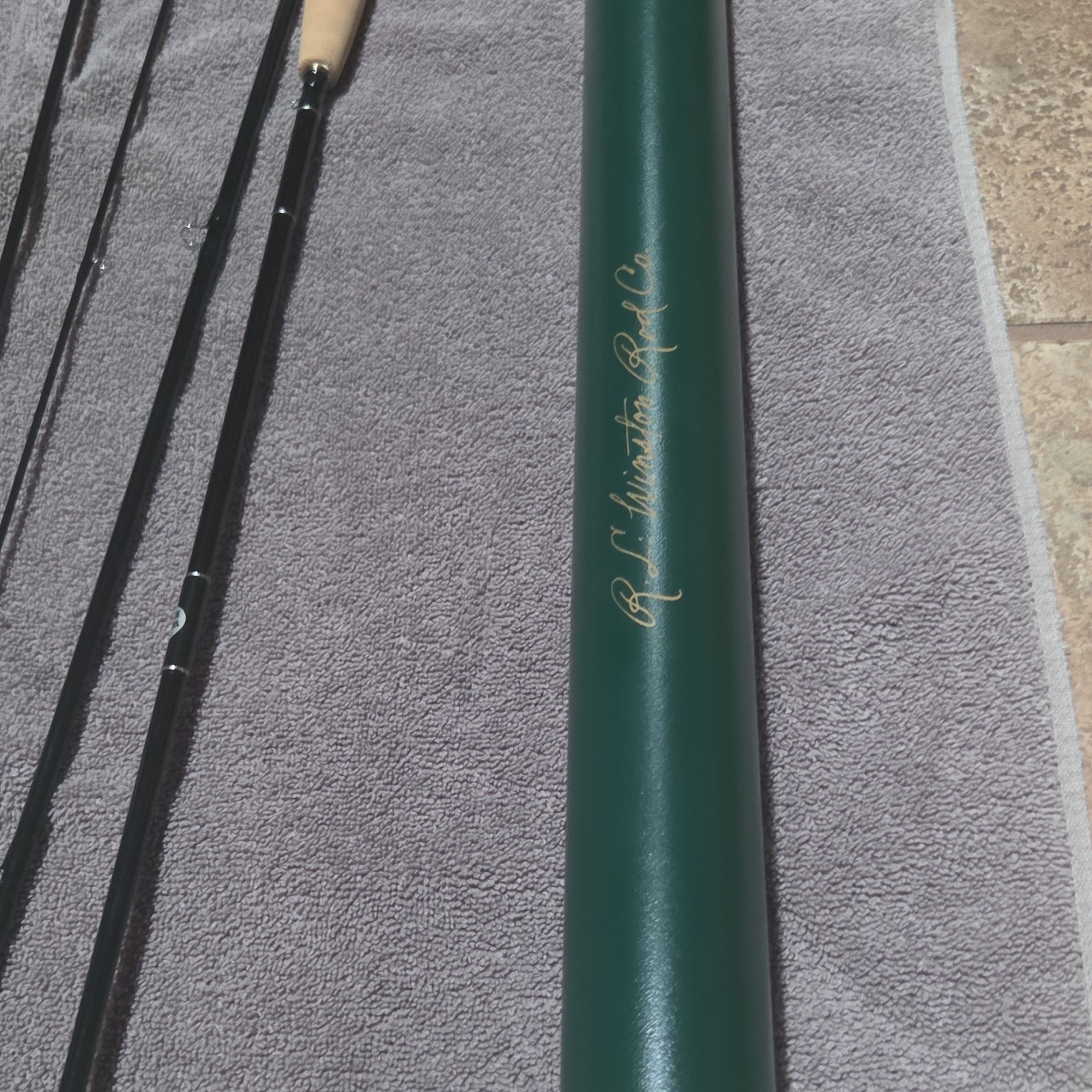R.L. Winston Home Waters Edition 8’10” 5 3oz Fly Rod for Trout w/ Tube & Sock