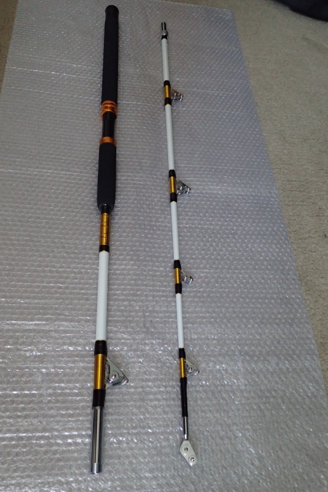 Heavy Saltwater Trolling Rod Conventional Boat Fishing YIYI Pole 210cm 100-200lb