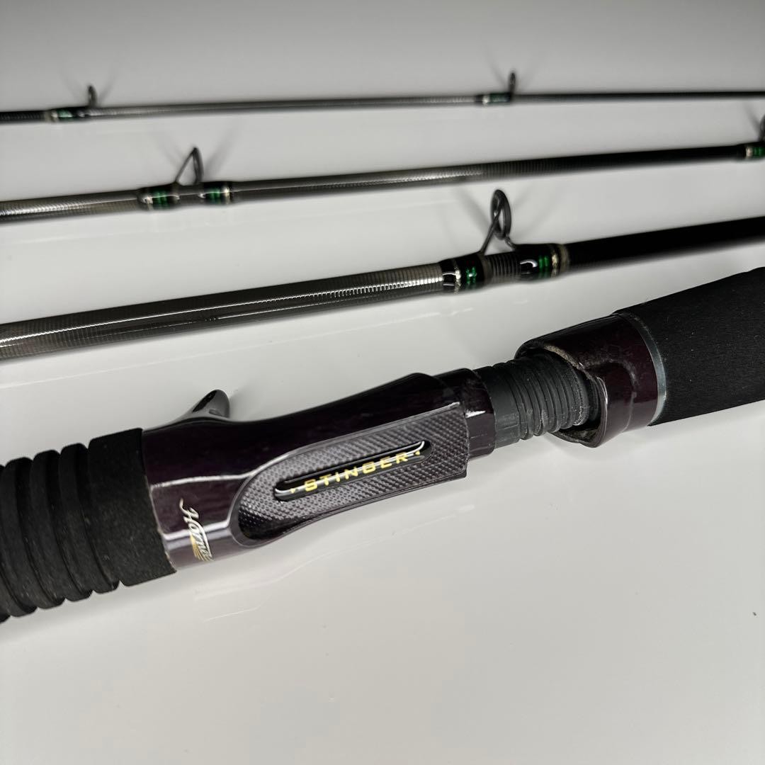 Abu Garcia HSC-664M Baitcasting Rod 4-Piece Used JDM
